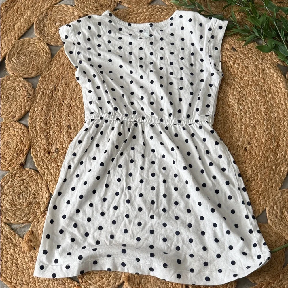 Baby gap Polka dot cotton Dress. Size 6-7